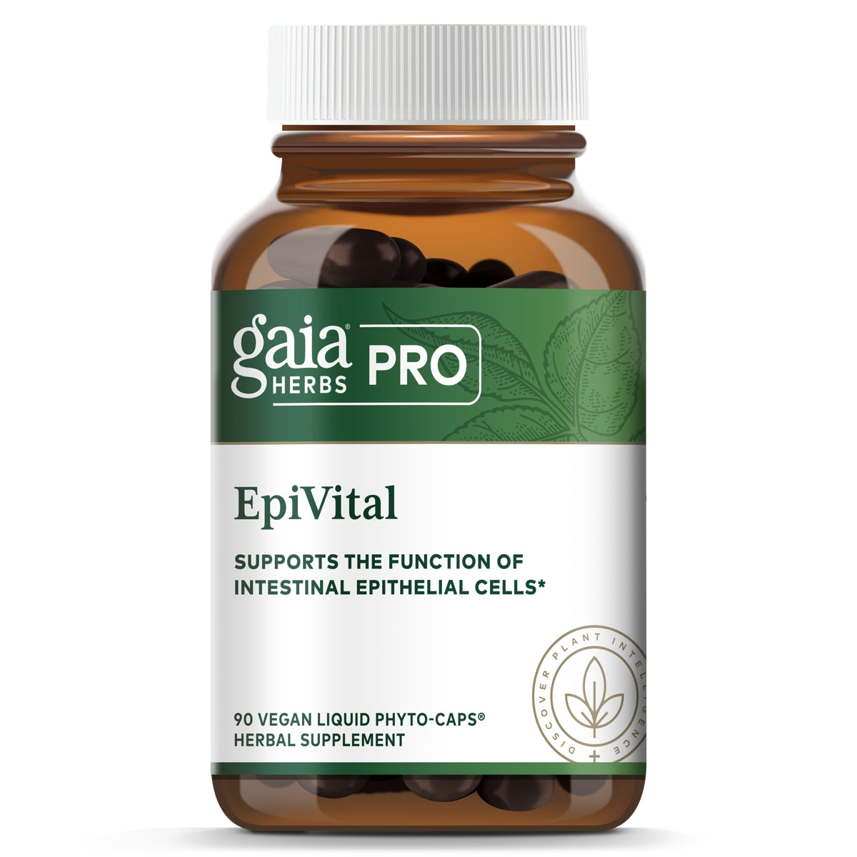 Gaia Herbs Pro, EpiVital, 90 Vegan Liquid Phyto Caps UPC 751063153676 | HiLife Vitamins